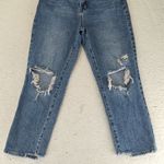 PacSun  High-rise Straight Leg Jeans Distressed Cotton Rigid Denim Women's 29 Mom Photo 3