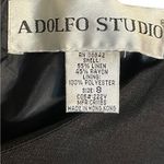 Adolfo 🆕 NWT Vintage  Studio Black Dress Size 8 Photo 5