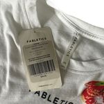 Fabletics White Floral Logo Muscle Tank Top Size XS Athletic Tee Sleeveless NEW Photo 7