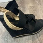 Lauren Ralph Lauren Women's Elena Espadrille Wedge Sandal Size 9 Black Photo 5