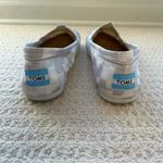 Toms Classic Dove Satin Paint Print Slip-On Shoes Photo 4