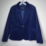 Chadwick's  of Boston Blue Corduroy‎ Blazer Photo 4