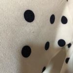 Cherish  white and navy blue polka blouse Photo 2