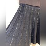 Free People Navy Knit Skirt Photo 4