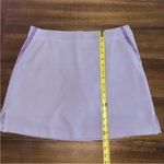 Lady Hagen  Lavender Stripe Seersucker Golf Skort Size 10 Photo 3
