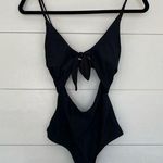 Beach Riot Black Cutout One Piece Swim Photo 0
