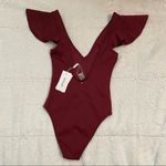 Derek Lam  10 Crosby Ruffle Sleeve Swimsuit Photo 5