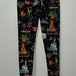 Parks Disney Attraction Icons Print Leggings Women’s XS Extra Small Photo 1