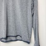 prAna  Robyn Vivid Viola V-Neck Long Sleeve Top in Heather Gray Size M Photo 4