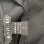 Athleta  Gallery Top Layered Style Blouse ‎ Long Sleeve Size Small - Black Photo 4