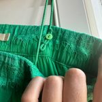 See U Soon Green Lace Trim Wrap Sheath Mini Dress size 0 Photo 3