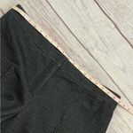 Akris Punto  Pleat Front Checked Soft Cropped Trousers Black Grey Size 14 Photo 4