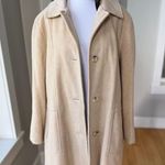 Vintage 60s 70s Herman Kay Camel Tan Wool Dress Coat Jacket Fits Medium Photo 0