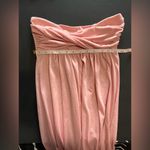 Derek Heart  Pink Strapless Tube Twist Top Mini Dress Women’s Sz Small EUC Photo 4