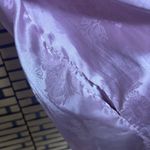 Christian Dior Loungewear Satin Pink Floral Short Robe Size Small Photo 7