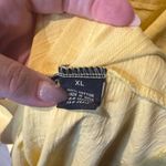 Obey  women’s XL Bright Yellow Tank Top/dress NWOT Photo 4