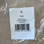 We Wore What  Beige Ribbed Crewneck Tank - Small - NWT Photo 4