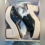 NYDJ  Helene platform sandals Black New Photo 3