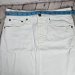 J.Crew Denim mini skirt in white 26 NWT Photo 8
