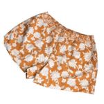 Briggs New York 344. Briggs yellow floral linen blend shorts size XL Photo 2