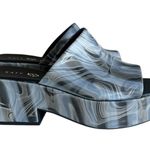 Katy Perry The Busy Bee Slide Women's Black and Gray Platform Shoes Size 8.5M Photo 5