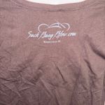 Suck bang blow long sleeve brown shirt Size XL Photo 2