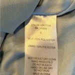 NWT Sadie & Sage Light Blue Faux Wrap Skirt Photo 7