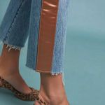 💕AMO💕 The Ribbon Loverboy Jean Indigo Adobe Ribbon 32 100% Cotton Button Fly Blue Photo 9