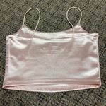Aeropostale Seriously Soft Pink Satin Bungee Cami Size XS Photo 4