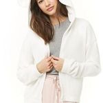 Forever 21 NWT Embroidered Lamb Jacket Coat Robe Sleepwear Photo 0