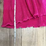 Boutique hot pink oversized dress with tie belt sz Medium Photo 6