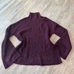 French Connection Deep Purple Turtleneck Sweater Photo 3
