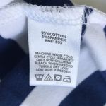 Denim & Co. Blue/White Striped Maxi Dress sz XS Blue Photo 7