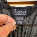 Ny Collection  Black Negligée Coverup Size 1X Photo 1