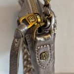 ELLIOTT LUCA METALLIC WOVEN GOLD BRONZE LEATHER WEAVE CROSSBODY
BRASS HARDWARE Photo 8