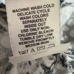 Ellos Women Tunic Top 1X Floral Romantic Boho Cotton Peasant Farmhouse Feminine White Photo 7