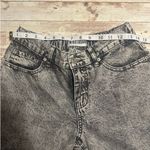 Disclosure Wide Leg Baggy Acid Stone Washed Jeans Women's Size 26 Black Photo 5