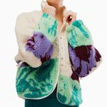 Free People FP Movement Rocky Ridge Jacket Sunrise Summit Ivory NWOT EXTREMELY oversized Photo 0