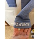 PacSun  x‎ Playboy NEW Medium Blue Leggings Photo 1
