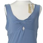 21 Saints Women Size XL Midnight Sky Blue Sleeveless with Keyhole Design Dress Size L Photo 1