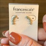 Francesca’s signature silver daisy earrings Photo 1
