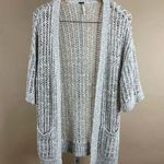 Free People  Womens XS Wool Blend Knit Oversized Slouchy Cardigan Shrug Beachy Photo 0