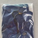 Raggs II Riches NWOT Raggs li Riches Blue Cowl Neck M Womens Long Sleeve Top Lightweight String Photo 5