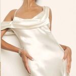 Reformation Ronda Silk Wedding Dress Photo 2