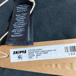 SKIMS Scoop Neck Long Sleeve T-Shirt S Photo 5