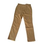 Loft NWT Button Fly High Waist Ankle Jeans Size 6P Golden Yellow Photo 2