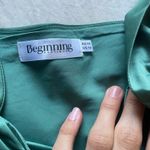Beginning Boutique  Zoella Green Off-The-Shoulder Mini Dress Photo 5