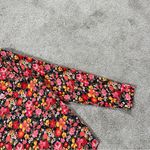 Sundance  Women’s Floral Button Down Shirt Longsleeve Lightweight Multicolor L Photo 5