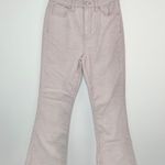 BDG Pink Corduroy Wide Leg Fray Hem Pants Photo 0