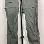 Columbia Women Gray Convertible Cargo Shorts Omni-Shade Sun Protection Pants Photo 4